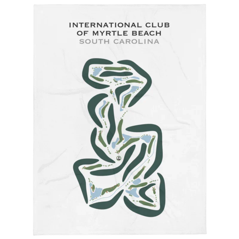 International Club of Myrtle Beach, South Carolina - Printed Golf Course