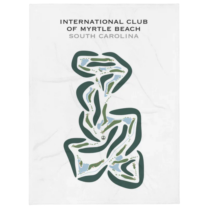 International Club of Myrtle Beach, South Carolina - Printed Golf Course