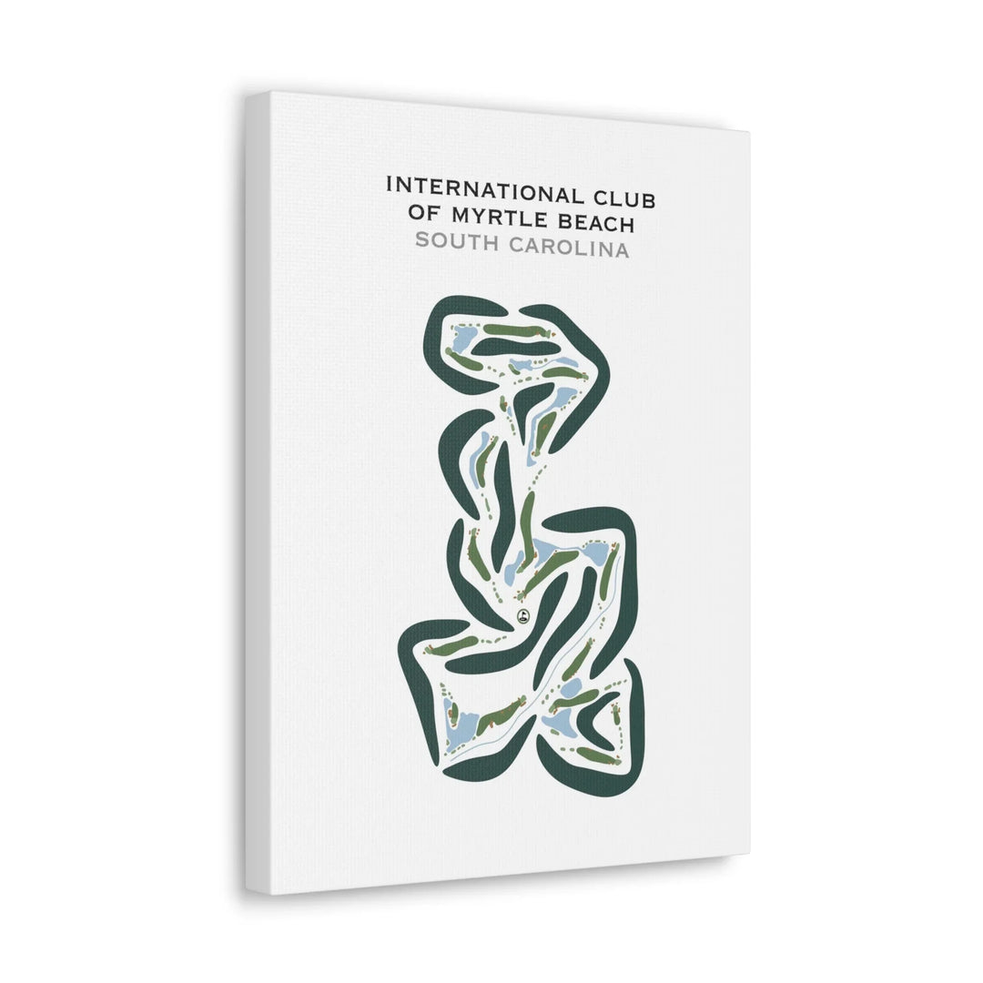 International Club of Myrtle Beach, South Carolina - Printed Golf Course