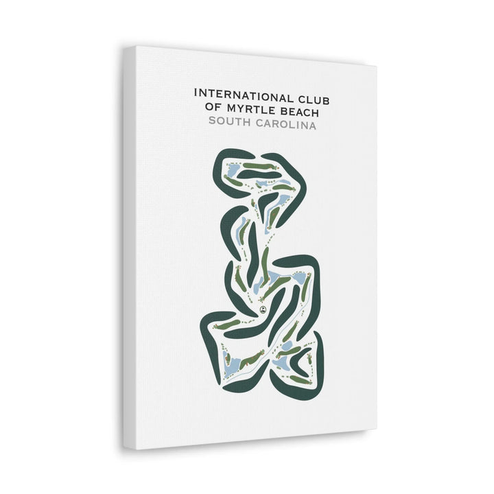 International Club of Myrtle Beach, South Carolina - Printed Golf Course