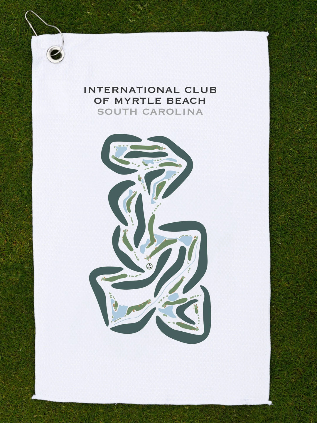 International Club of Myrtle Beach, South Carolina - Printed Golf Course