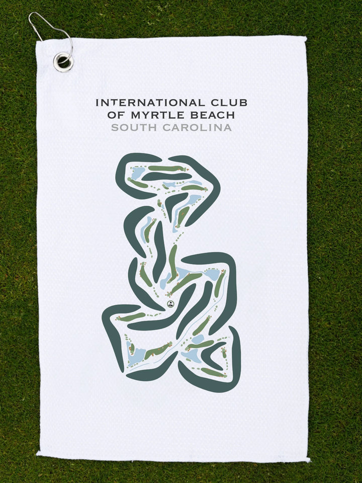 International Club of Myrtle Beach, South Carolina - Printed Golf Course