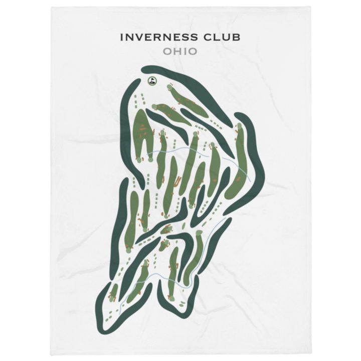 Inverness Club, Ohio - B - Printed Golf Course