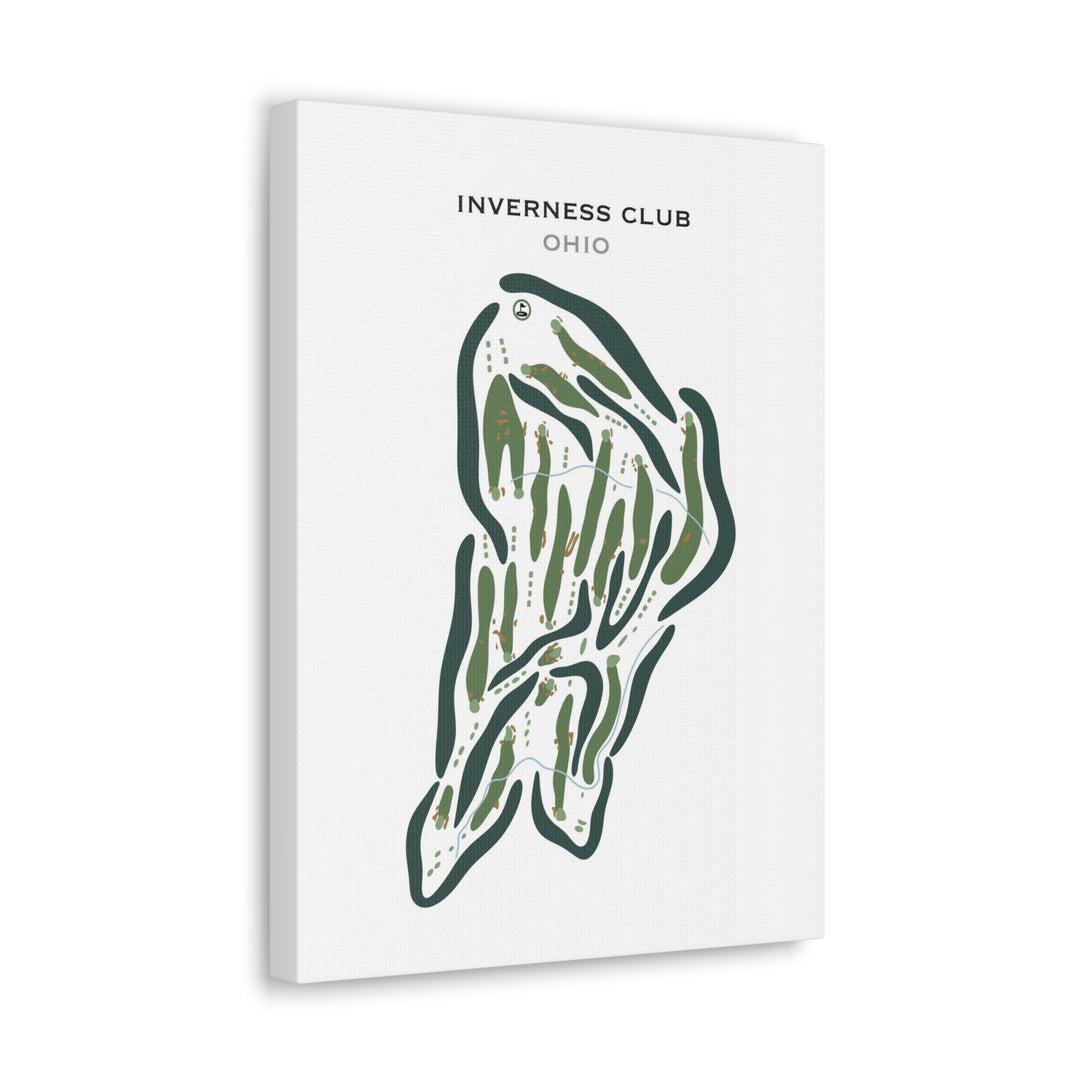 Inverness Club, Ohio - B - Printed Golf Course