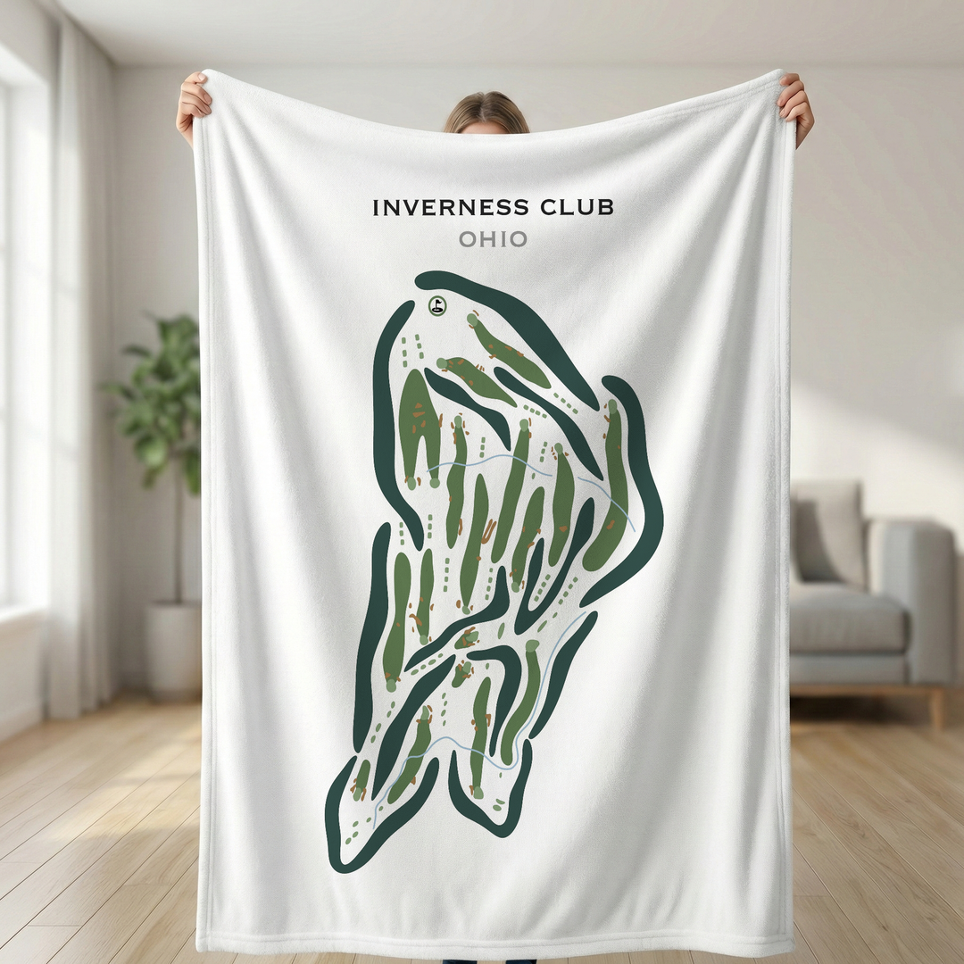 Inverness Club, Ohio - B - Printed Golf Course