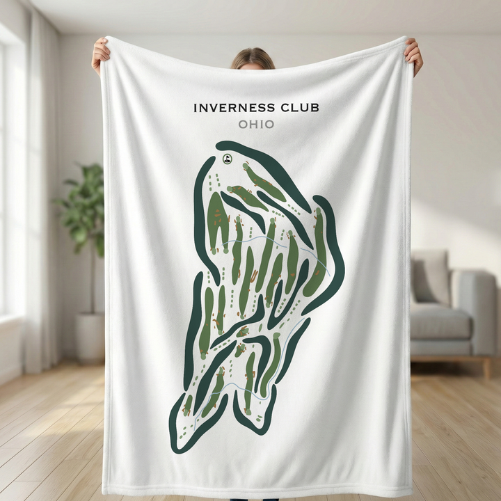 Inverness Club, Ohio - B - Printed Golf Course