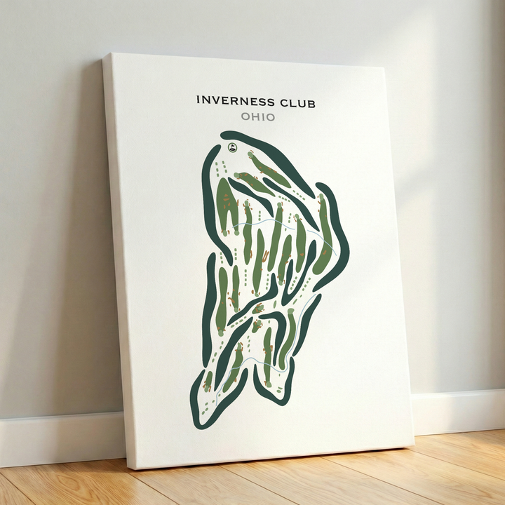 Inverness Club, Ohio - B - Printed Golf Course