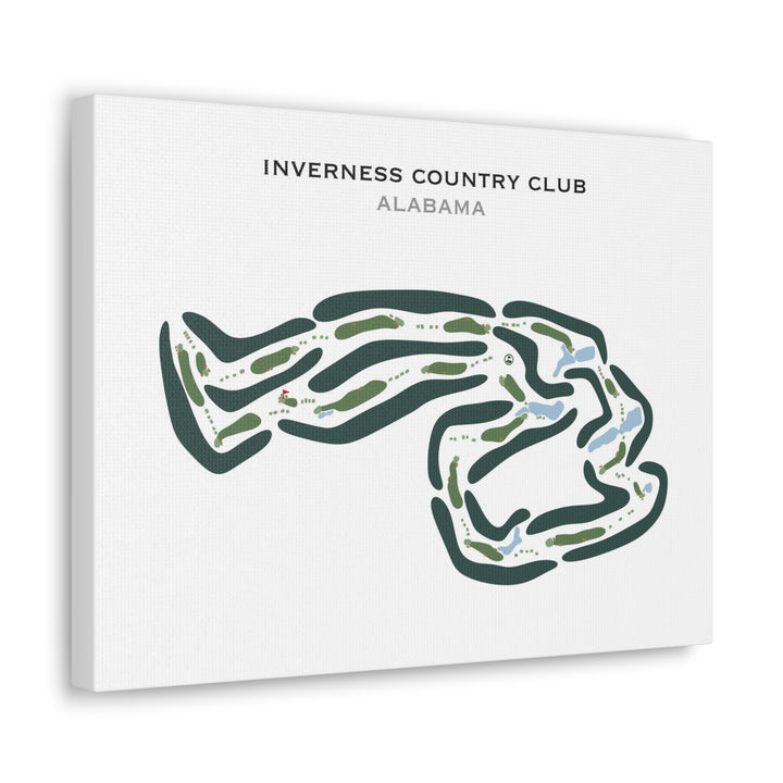 Inverness Country Club, Alabama - Printed Golf Courses