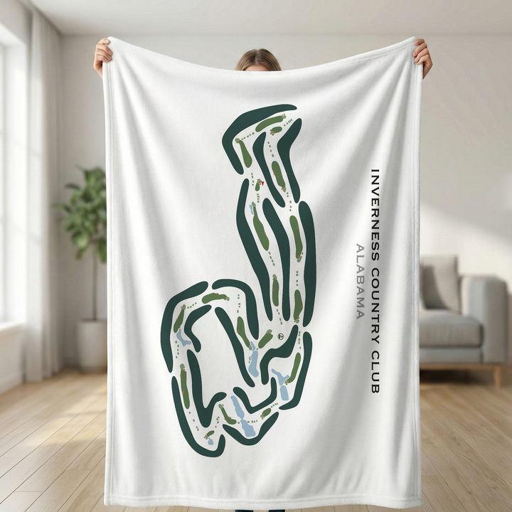Inverness Country Club, Alabama - Printed Golf Courses