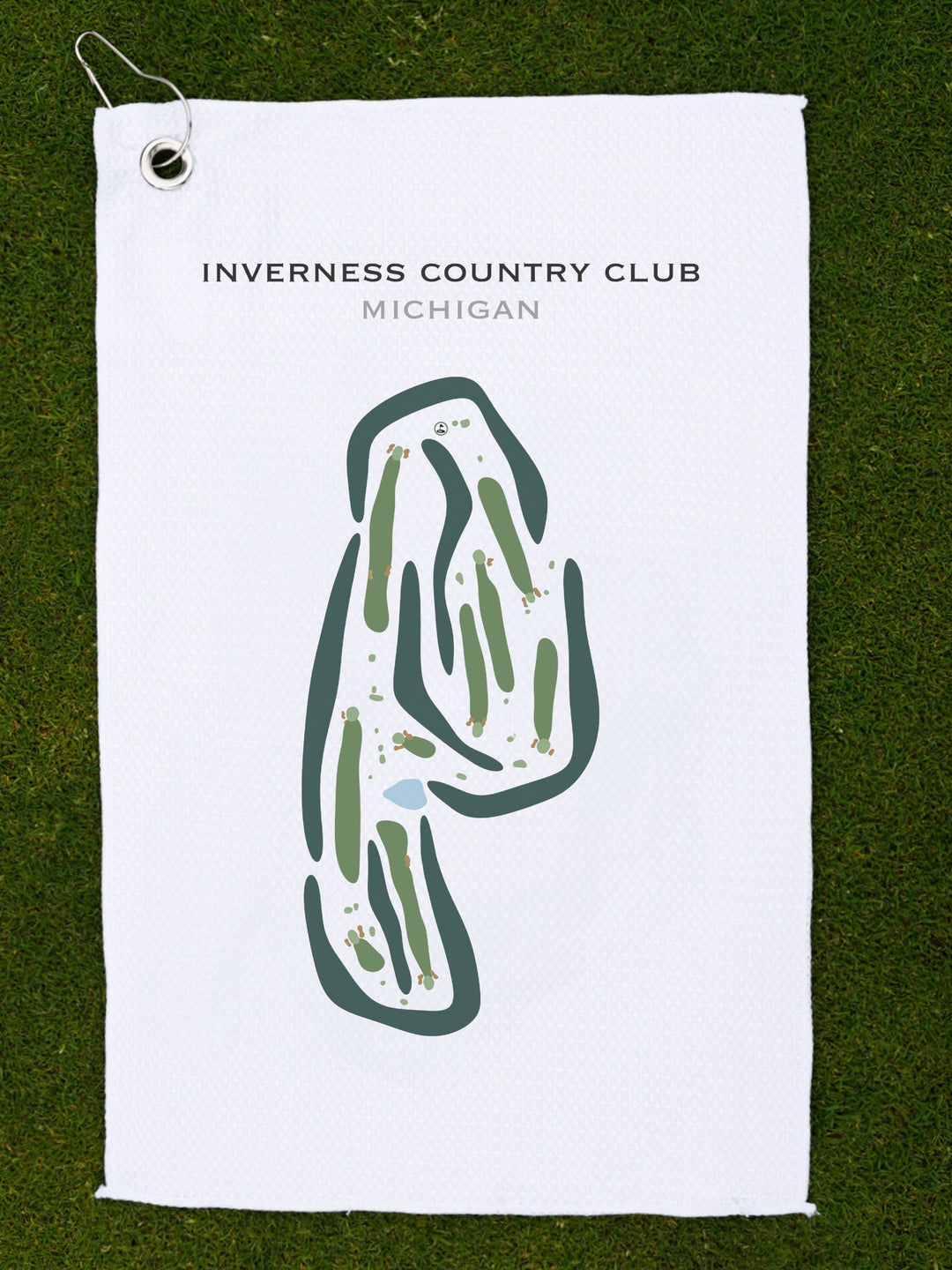 Inverness Country Club, Michigan - Printed Golf Courses