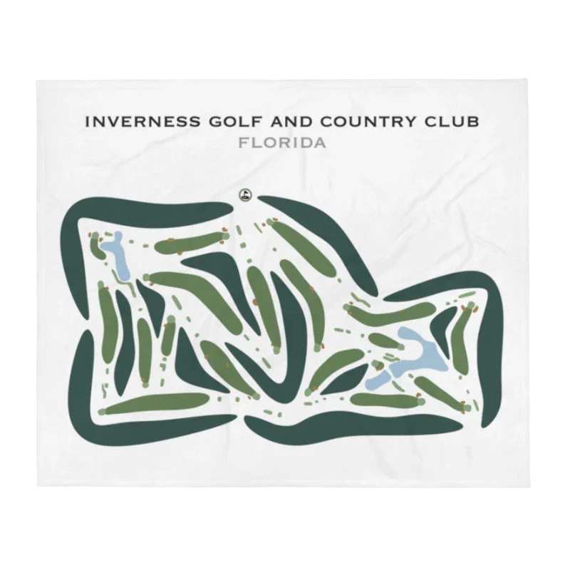 Inverness Golf & Country Club, Florida - Printed Golf Courses