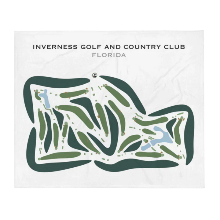 Inverness Golf & Country Club, Florida - Printed Golf Courses