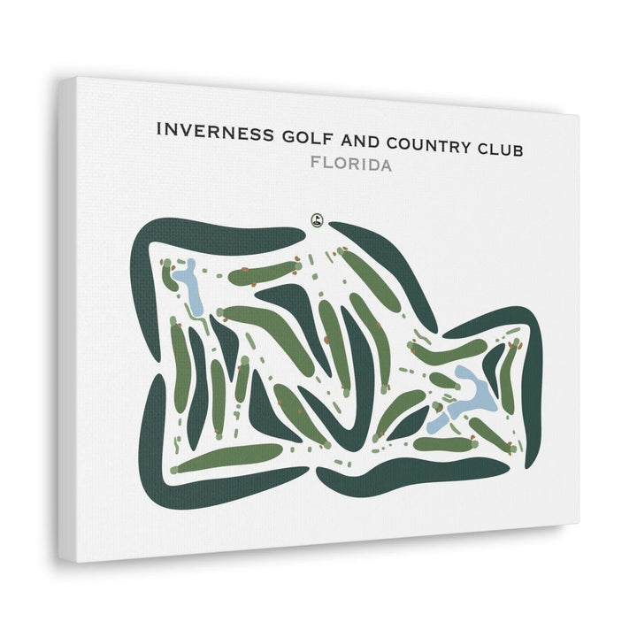 Inverness Golf & Country Club, Florida - Printed Golf Courses