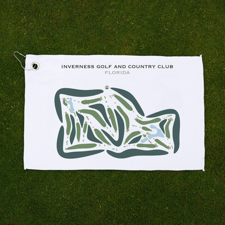 Inverness Golf & Country Club, Florida - Printed Golf Courses
