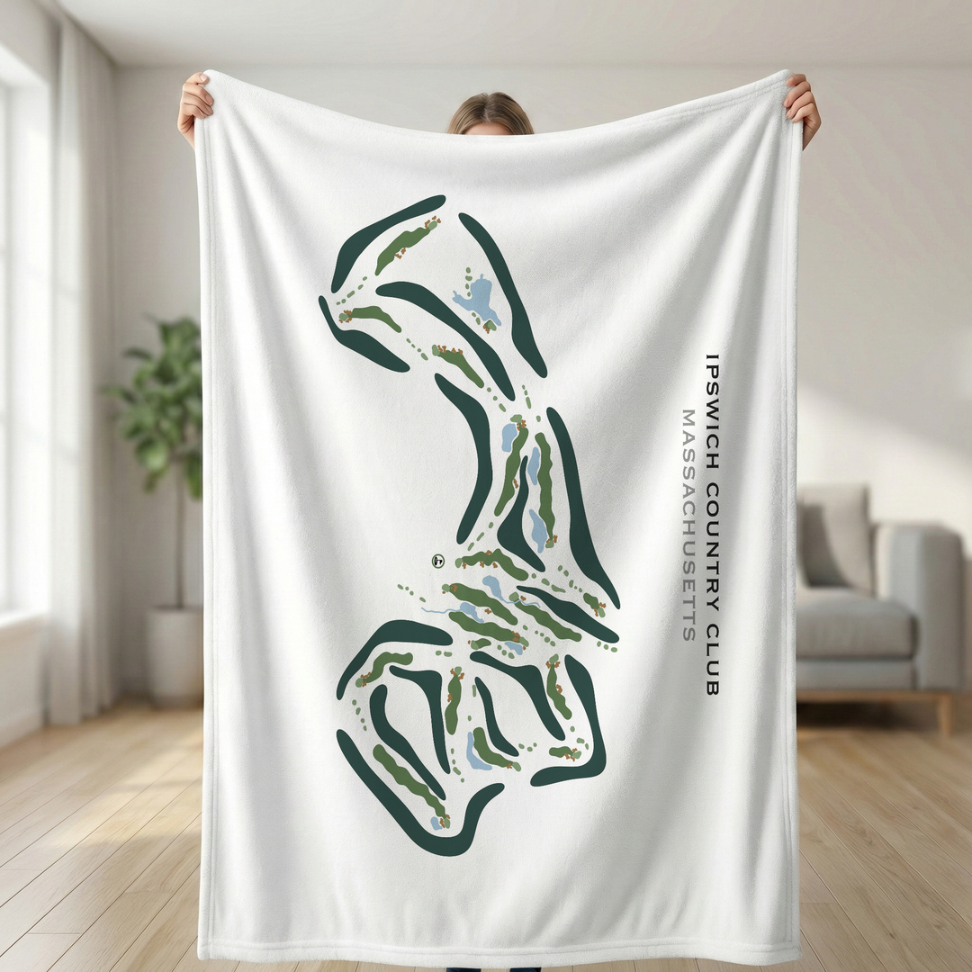 Ipswich Country Club, Massachusetts - Printed Golf Courses