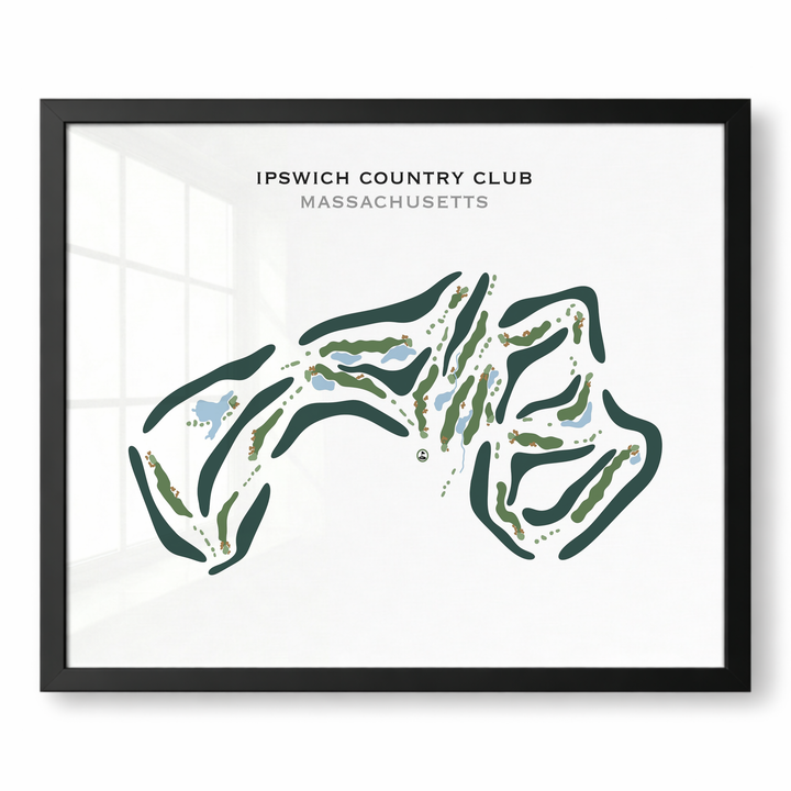 Ipswich Country Club, Massachusetts - Printed Golf Courses