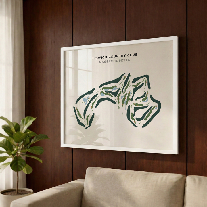 Ipswich Country Club, Massachusetts - Printed Golf Courses