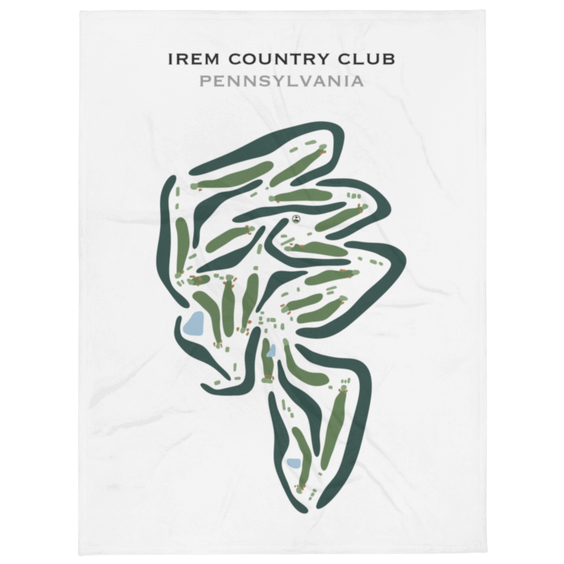 Irem Country Club, Pennsylvania - Printed Golf Courses