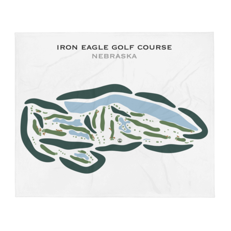Iron Eagle Golf Course, Nebraska - Printed Golf Courses