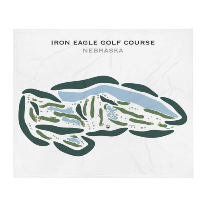 Iron Eagle Golf Course, Nebraska - Printed Golf Courses