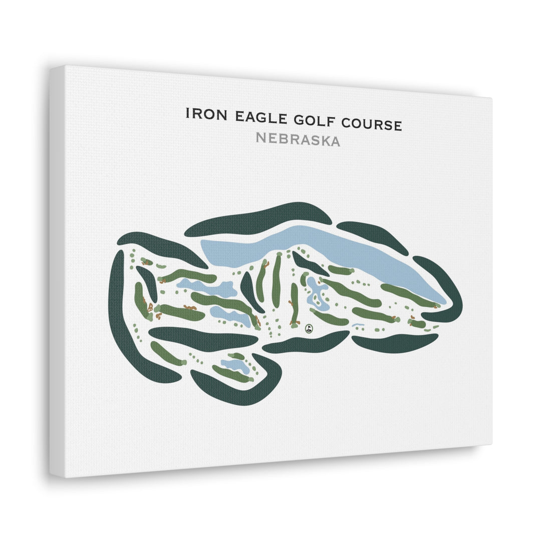 Iron Eagle Golf Course, Nebraska - Printed Golf Courses