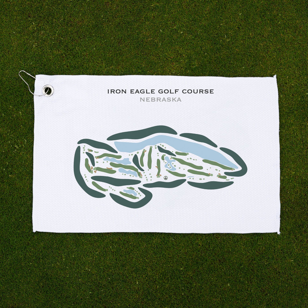 Iron Eagle Golf Course, Nebraska - Printed Golf Courses