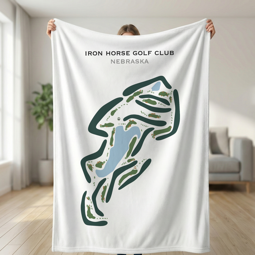 Iron Horse Golf Club, Nebraska - Printed Golf Courses