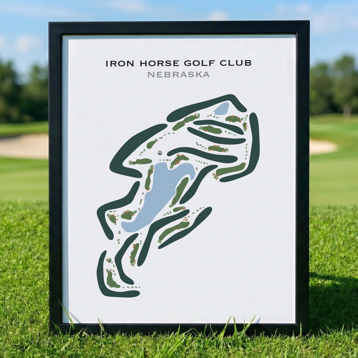 Iron Horse Golf Club, Nebraska - Printed Golf Courses