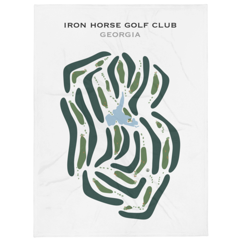 Iron Horse Golf Club, Georgia - Printed Golf Courses