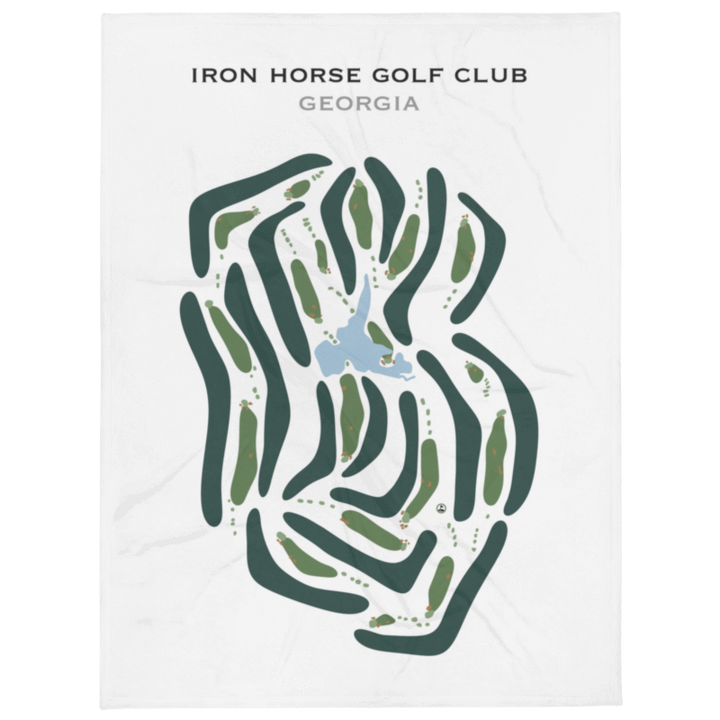 Iron Horse Golf Club, Georgia - Printed Golf Courses