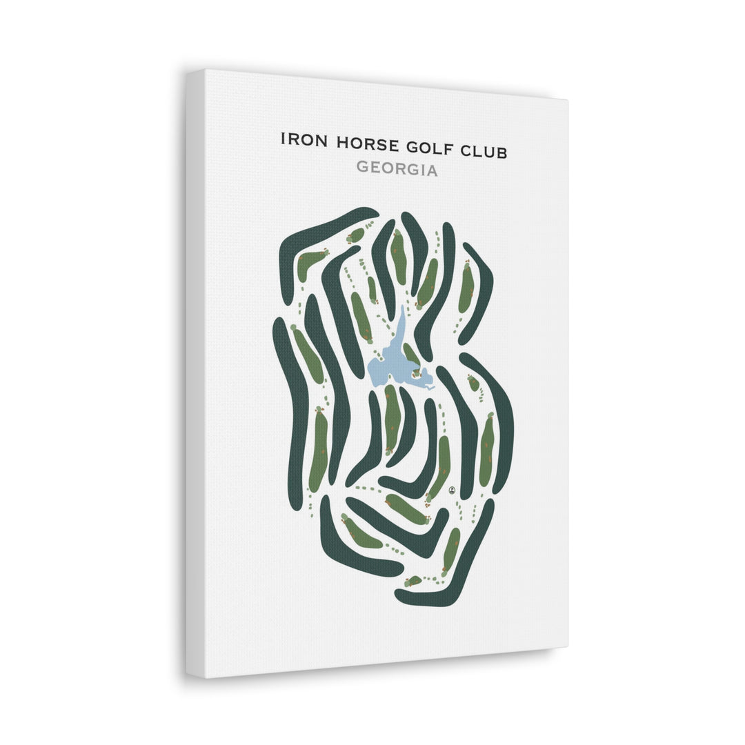 Iron Horse Golf Club, Georgia - Printed Golf Courses