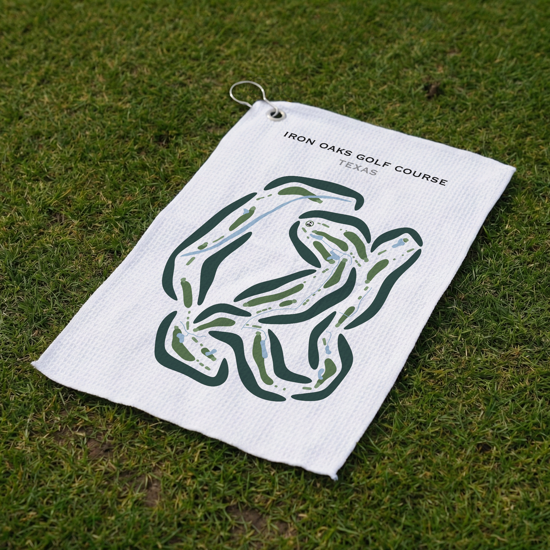 Iron Oaks Golf Course, Texas - Printed Golf Courses