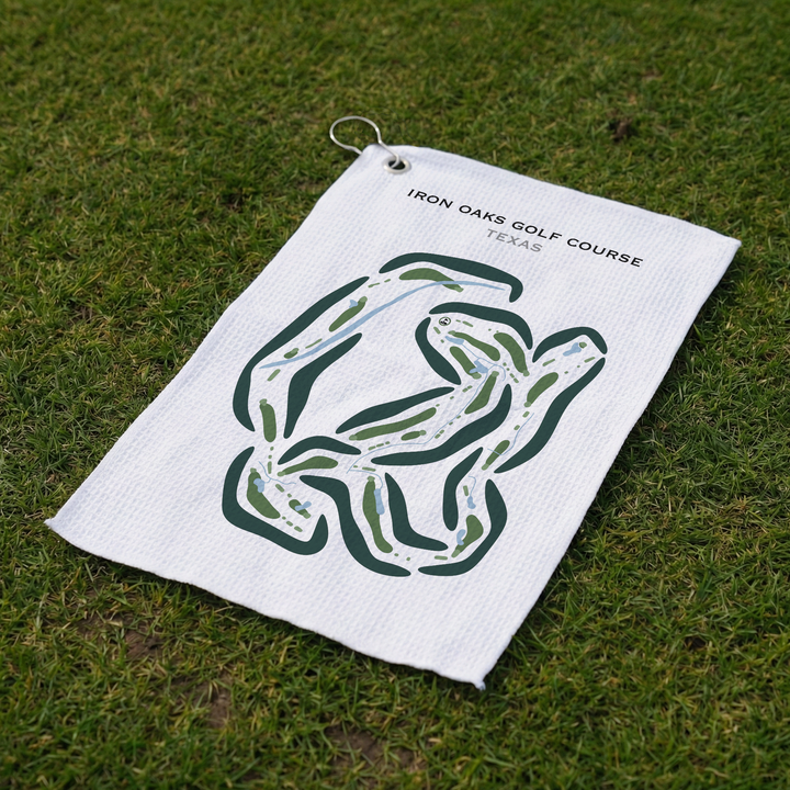 Iron Oaks Golf Course, Texas - Printed Golf Courses