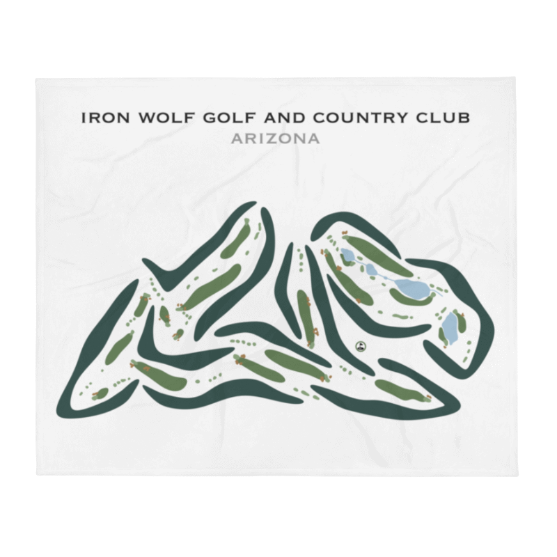 Iron Wolf Golf & Country Club, Arizona - Printed Golf Courses