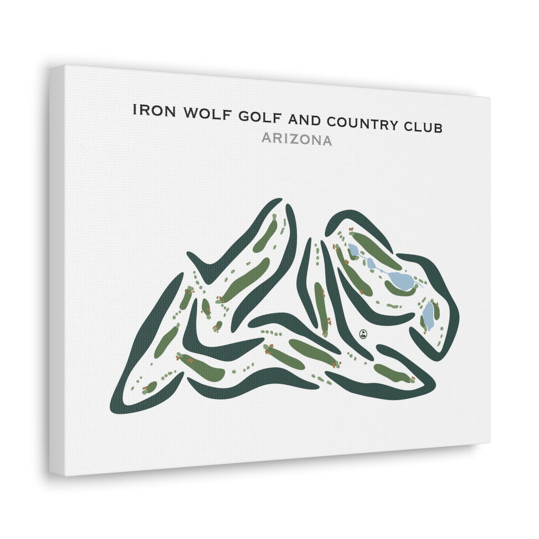 Iron Wolf Golf & Country Club, Arizona - Printed Golf Courses