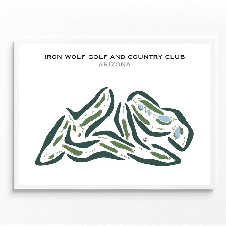 Iron Wolf Golf & Country Club, Arizona - Printed Golf Courses