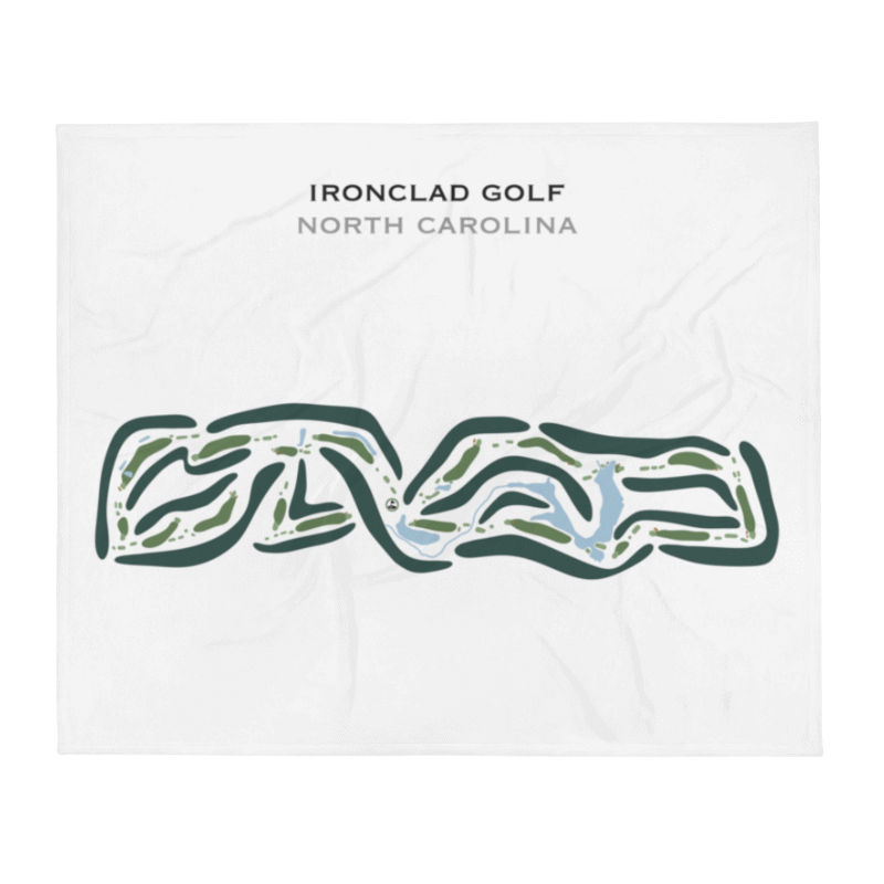 Ironclad Golf, North Carolina - Printed Golf Courses