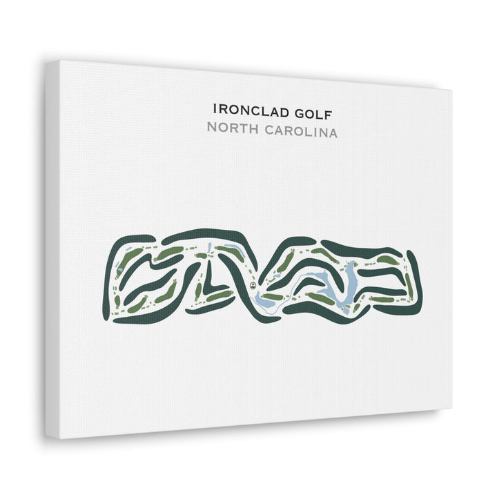 Ironclad Golf, North Carolina - Printed Golf Courses