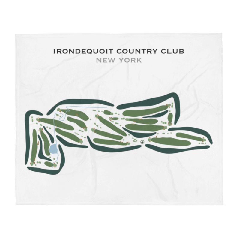 Irondequoit Country Club, New York - Printed Golf Courses