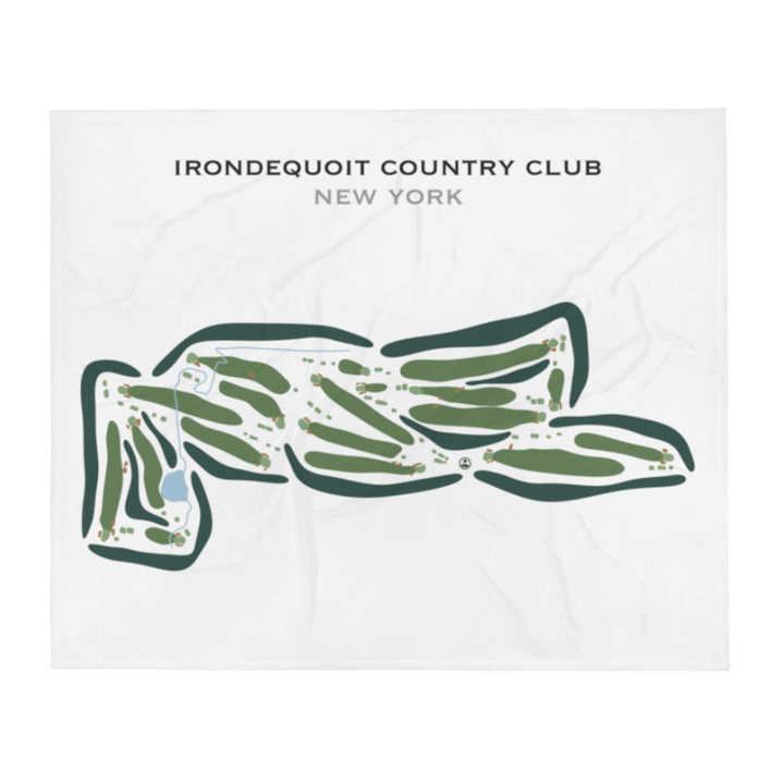 Irondequoit Country Club, New York - Printed Golf Courses