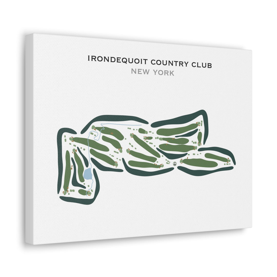 Irondequoit Country Club, New York - Printed Golf Courses