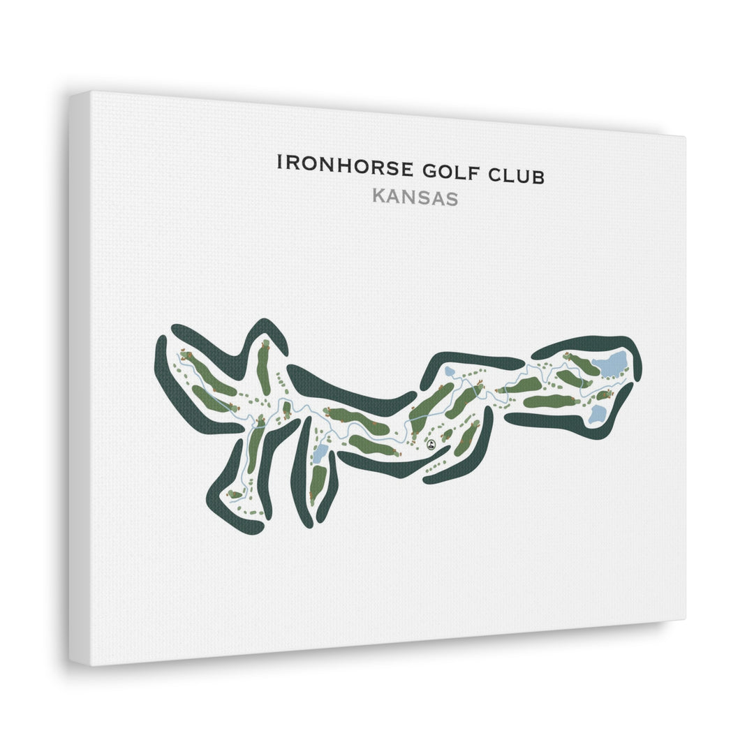 Ironhorse Golf Club, Kansas - Printed Golf Courses