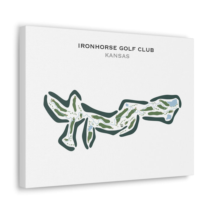 Ironhorse Golf Club, Kansas - Printed Golf Courses