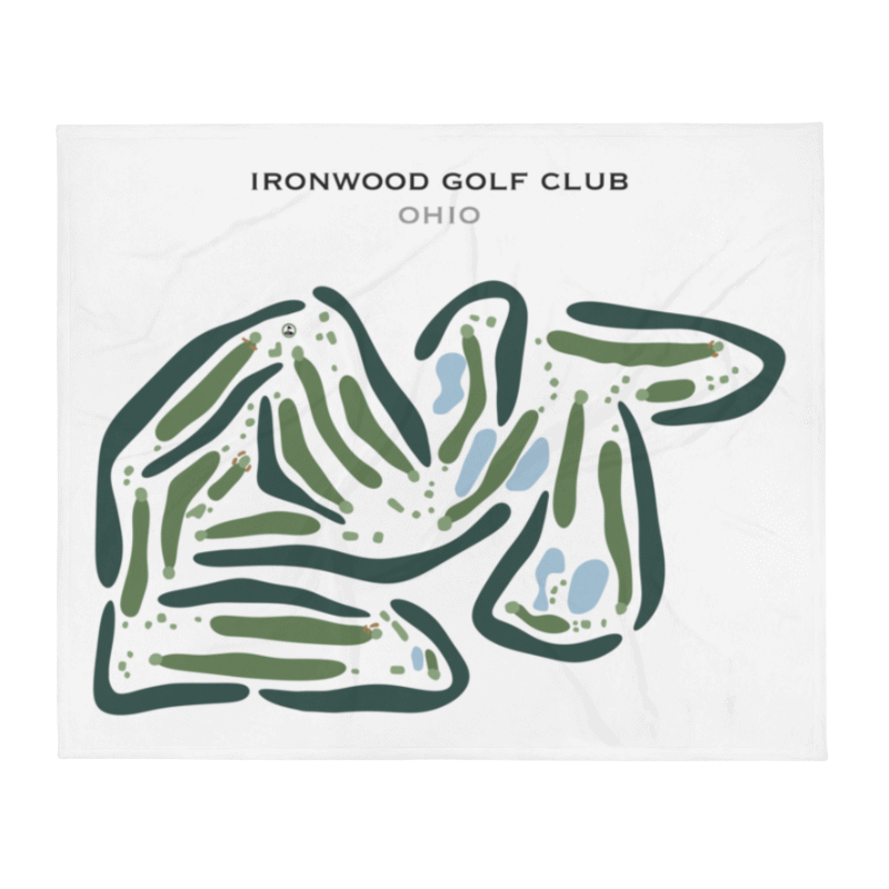 Ironwood Golf Club, Ohio - Printed Golf Courses