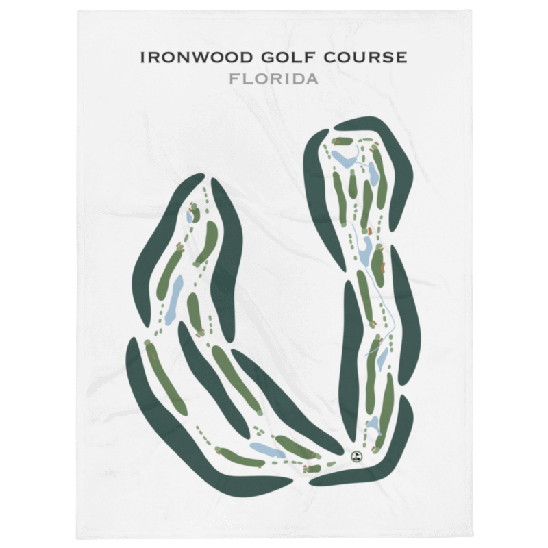 Ironwood Golf Course, Florida - Printed Golf Courses
