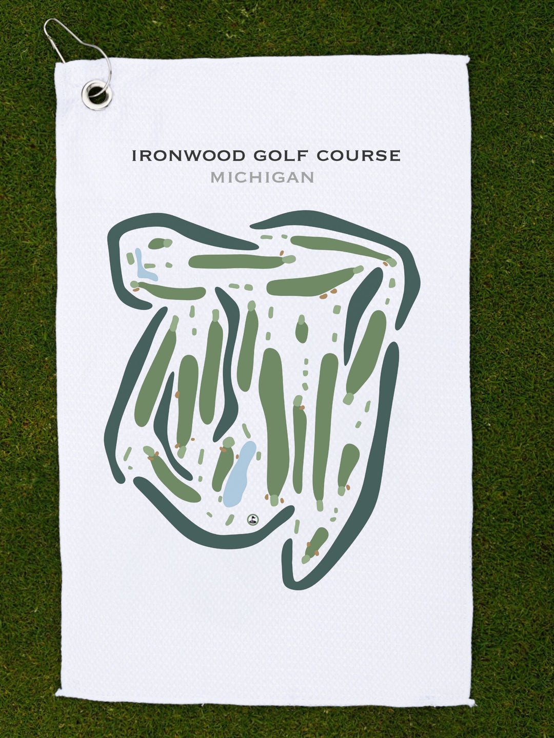 Ironwood Golf Course, Michigan - Printed Golf Courses