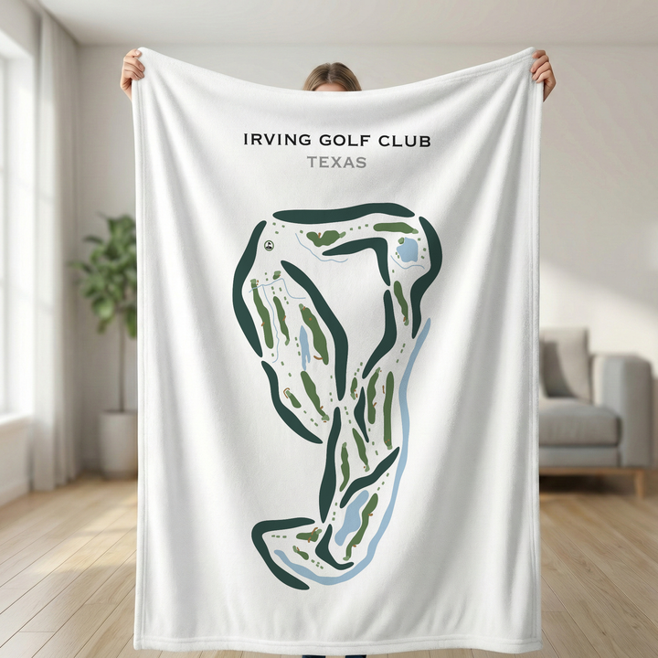 Irving Golf Club, Texas - Printed Golf Courses