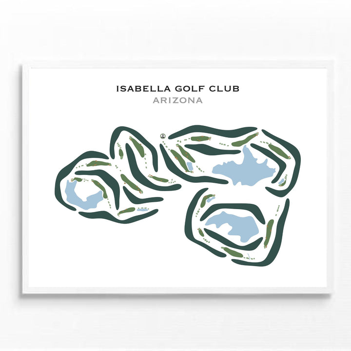 Isabella Golf Club, Arkansas - Printed Golf Courses