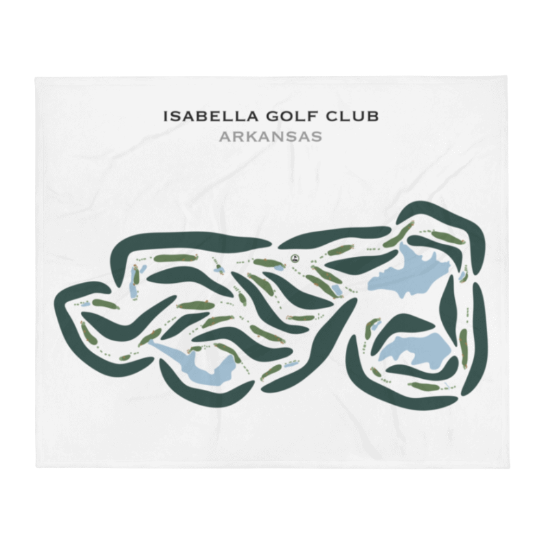 Isabella Golf Club, Arkansas - Printed Golf Courses