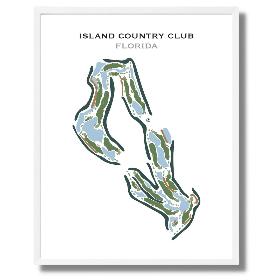 Island Country Club, Florida - Golf Course Prints